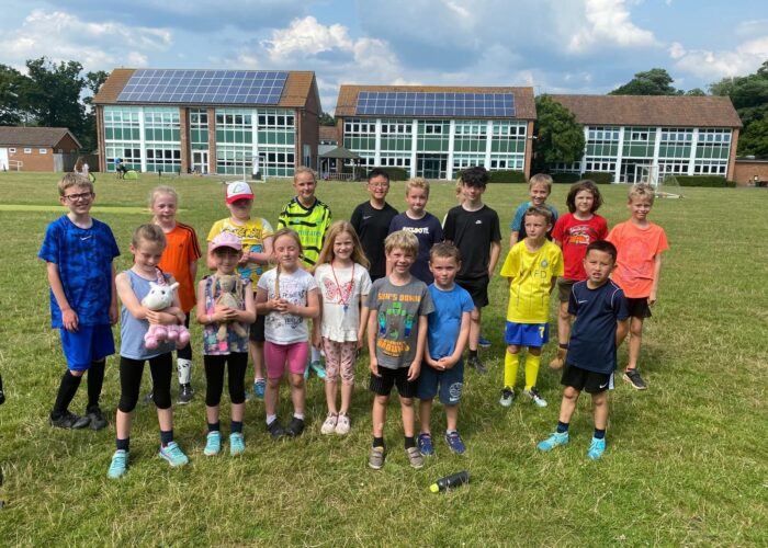 group photo in our holiday camps